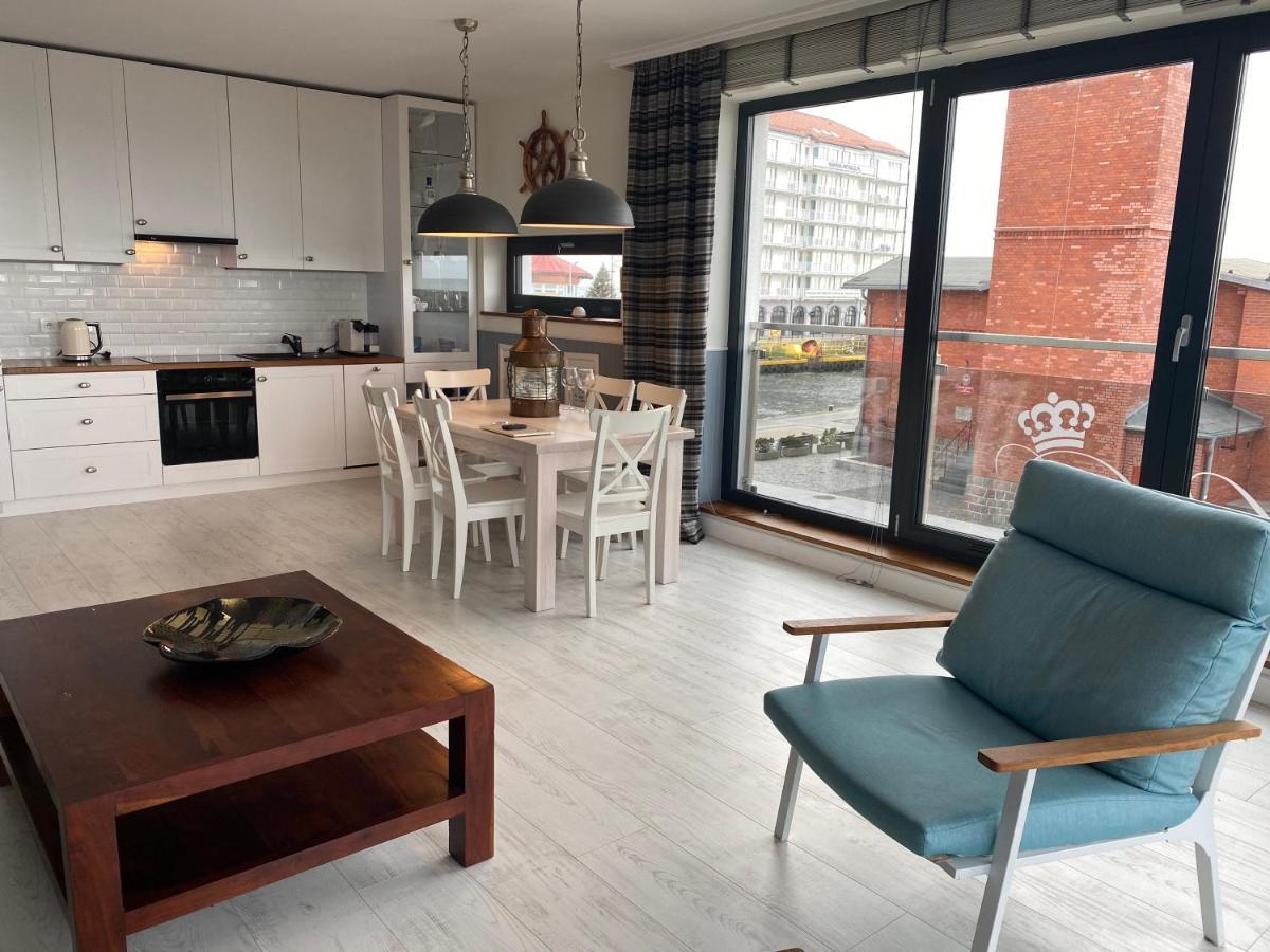 Apartament Blekitny Przy Latarni Ujście-Darłowskie Extérieur photo